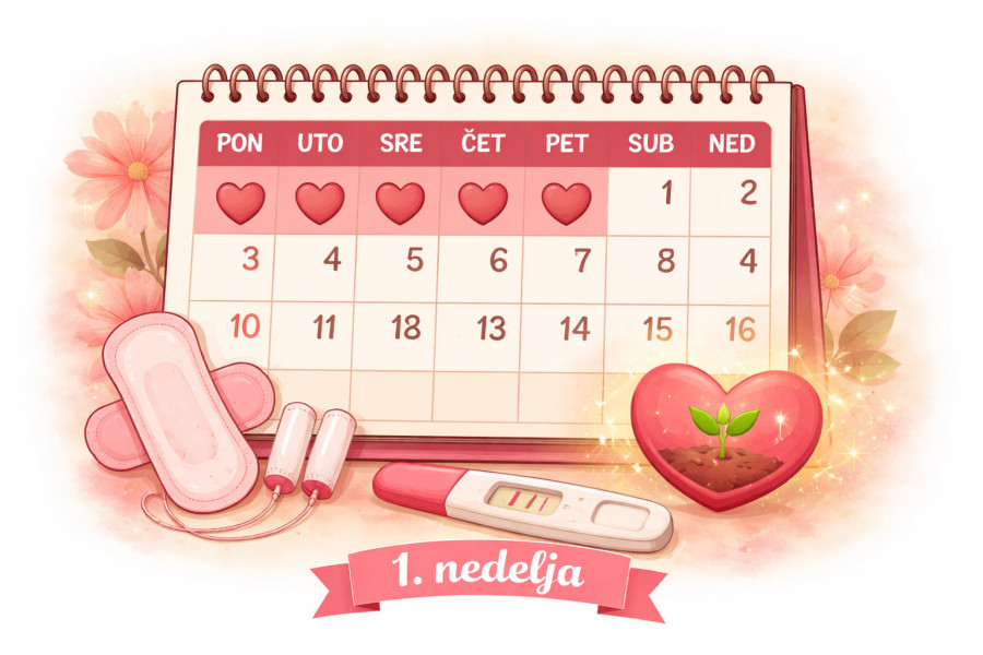 1. nedelja trudnoće