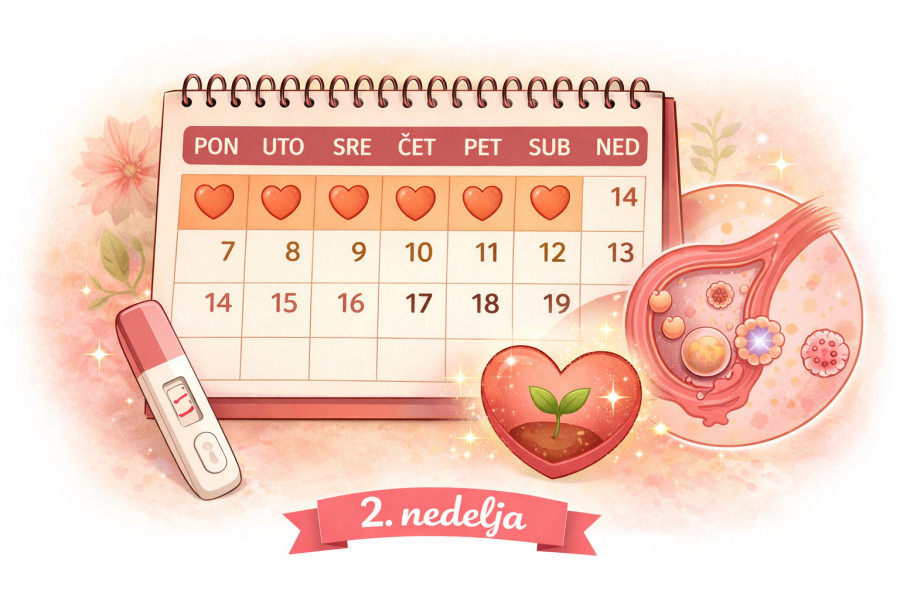 2. nedelja trudnoće