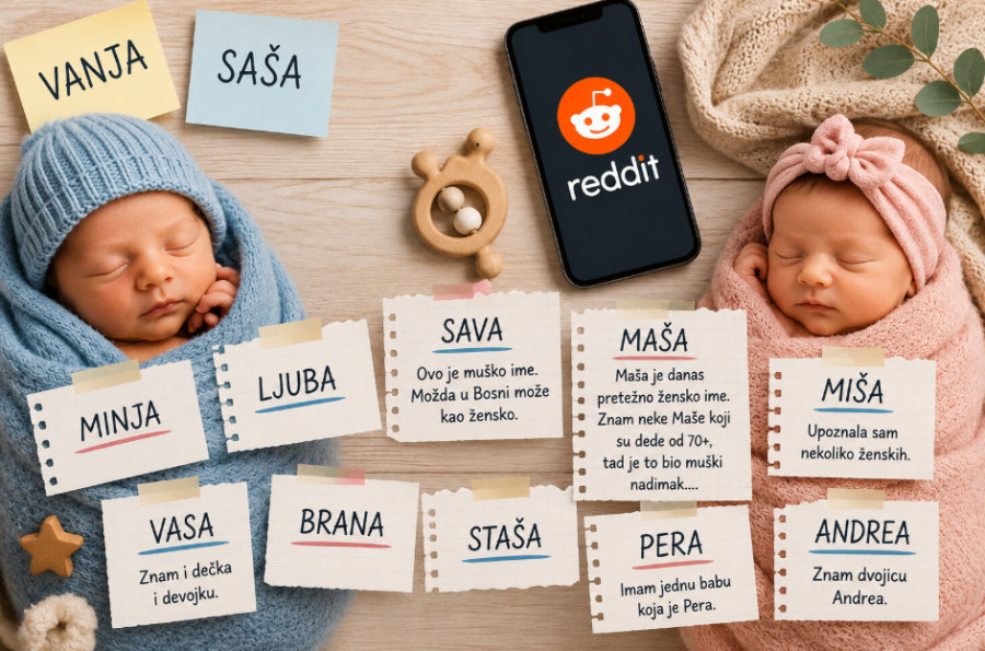 „Znam babu koja se zove Pera“ Srbi otkrili koja domaća imena mogu da nose deca oba pola – neka su baš šok