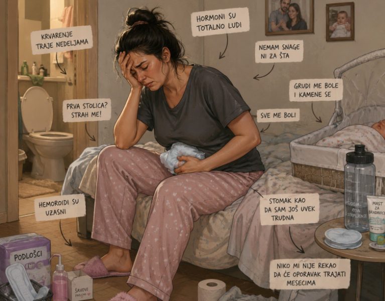 „Niko mi ovo nije rekao posle porođaja“: 12 iskrenih istina kroz koje prolazi skoro svaka mama