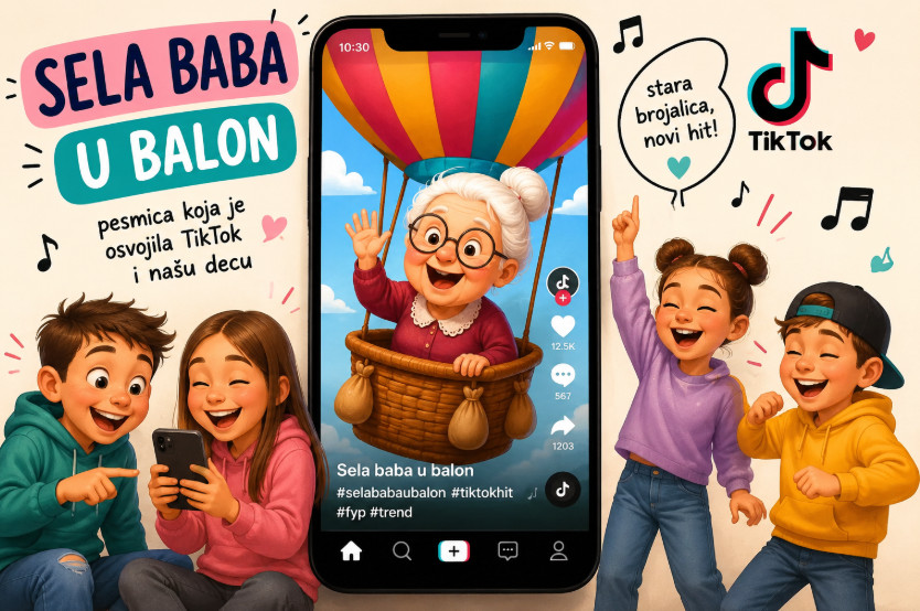 Kako je „Sela baba u balon“ postala hit među decom