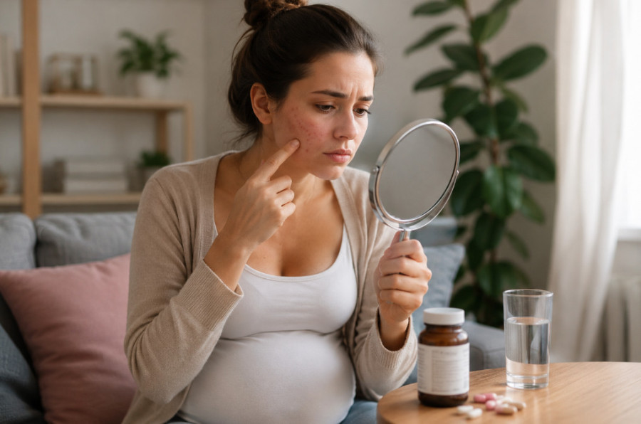 Trudnica primetila ozbiljan problem nakon uzimanja prenatalnih vitamina: Da li ovo zaista može da izazove akne?