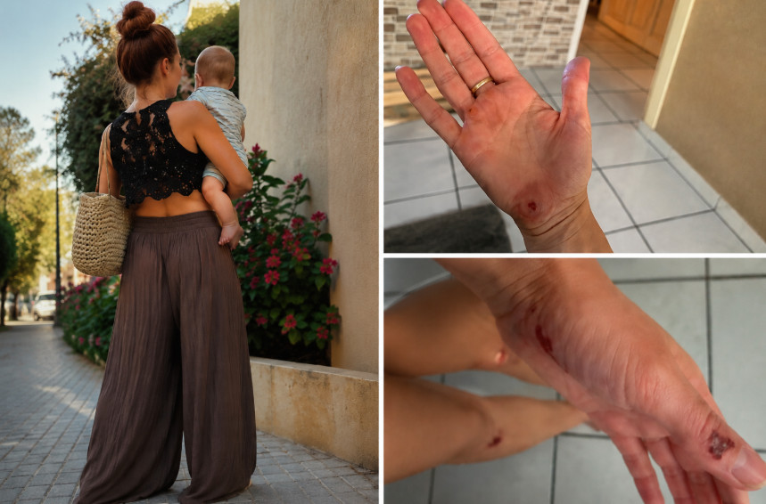 „U njima sam zamalo pala sa bebom u rukama“ Žene pokazuju povrede zbog viralnih šalvara