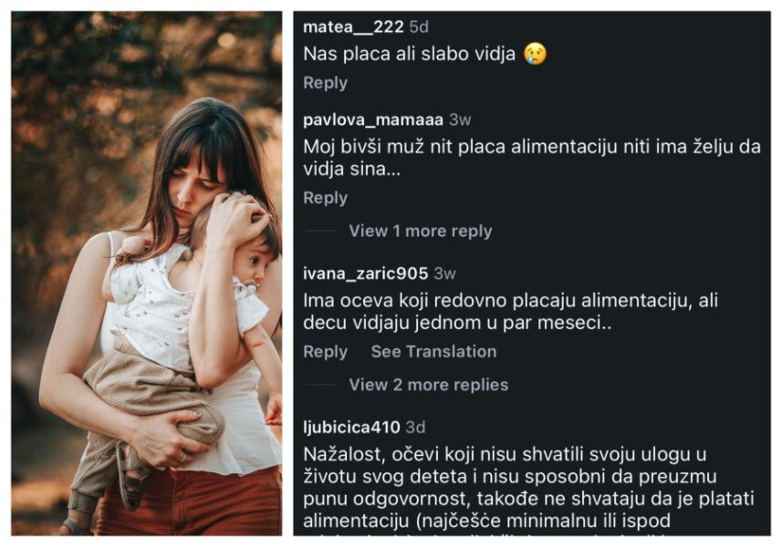 Naš tata ne viđa Pavla i ne plaća alimentaciju: Mame priznale sa čim se bore posle razvoda