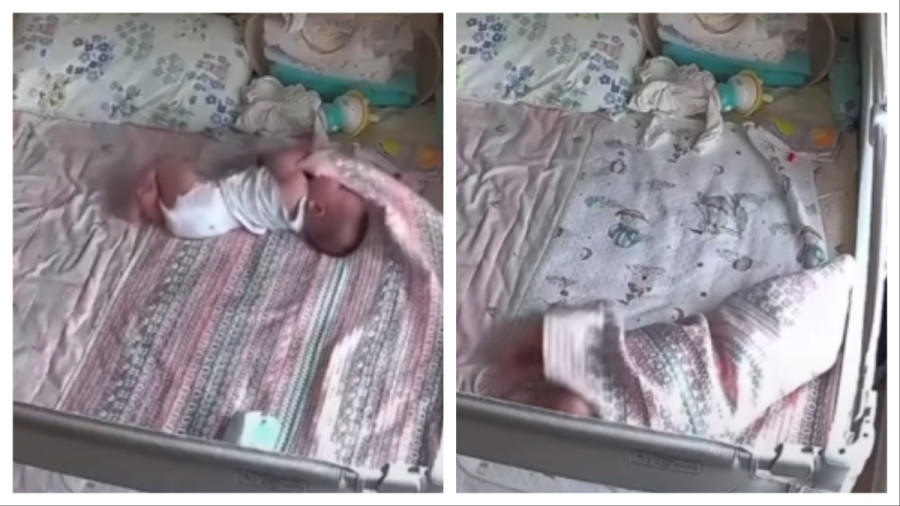 Jedna sekunda može biti kobna! Pedijatar pokazala šta beba može sama da uradi u krevetu