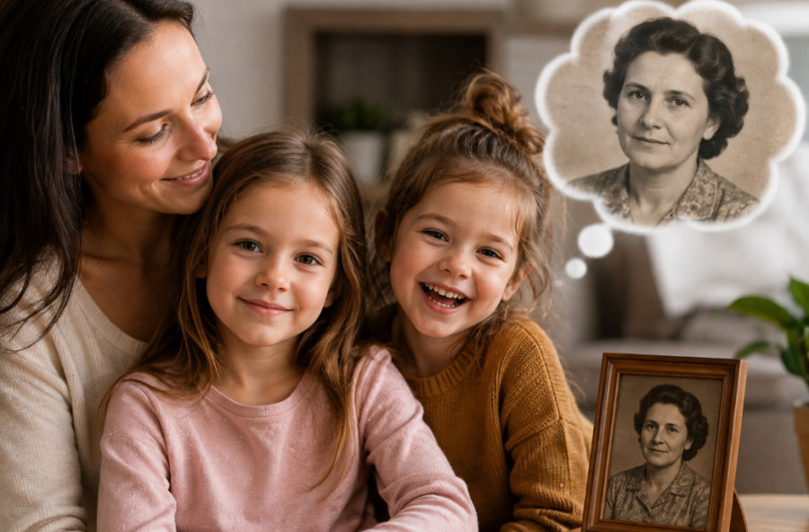 Mama ima dve ćerke, ali samo jedna je „povukla“ na baku: Kako dete može da liči na nekoga ko je umro pre nego što se rodilo?