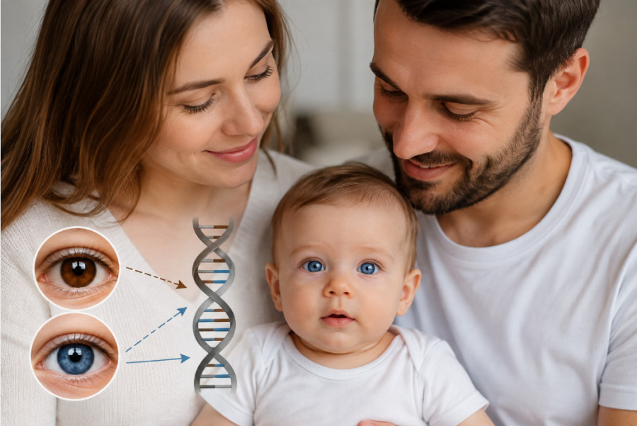 Mama i tata imaju smeđe oči, a dete plave: Kako je to moguće? Genetika ima objašnjenje