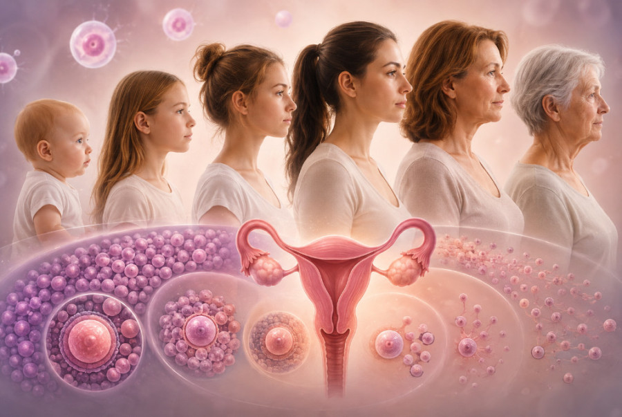 Žena se rađa sa svim jajnim ćelijama koje će imati: Evo šta se sa njima dešava od rođenja do menopauze