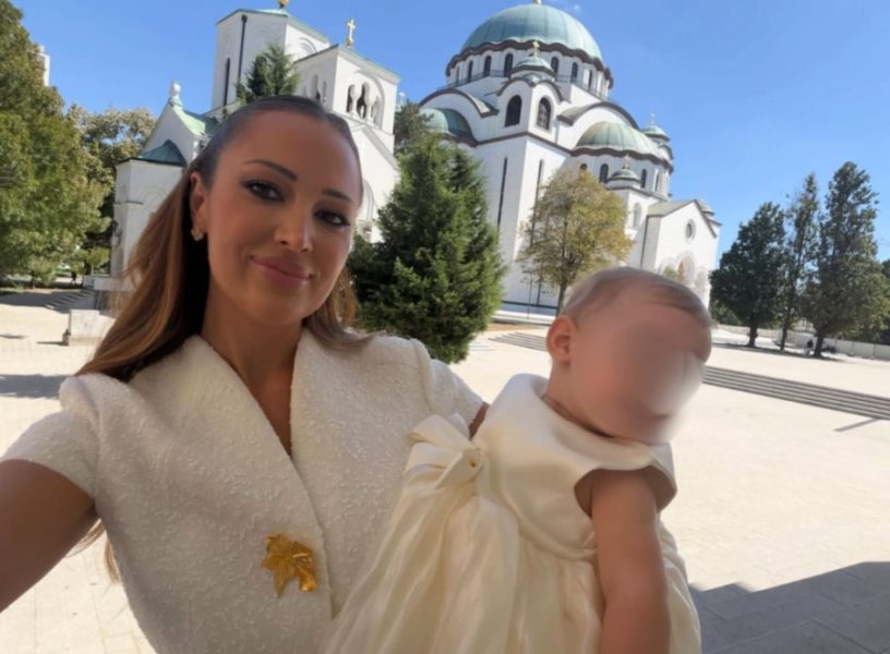 Aleksandra Prijović krstila ćerku: Emotivnom porukom raznežila sve i sa fanovima podelila slavlje u domu Živojinovića