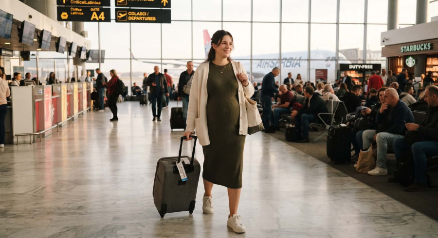 Let avionom u trudnoći: do koje nedelje trudnice mogu da lete i šta važi za povratak?